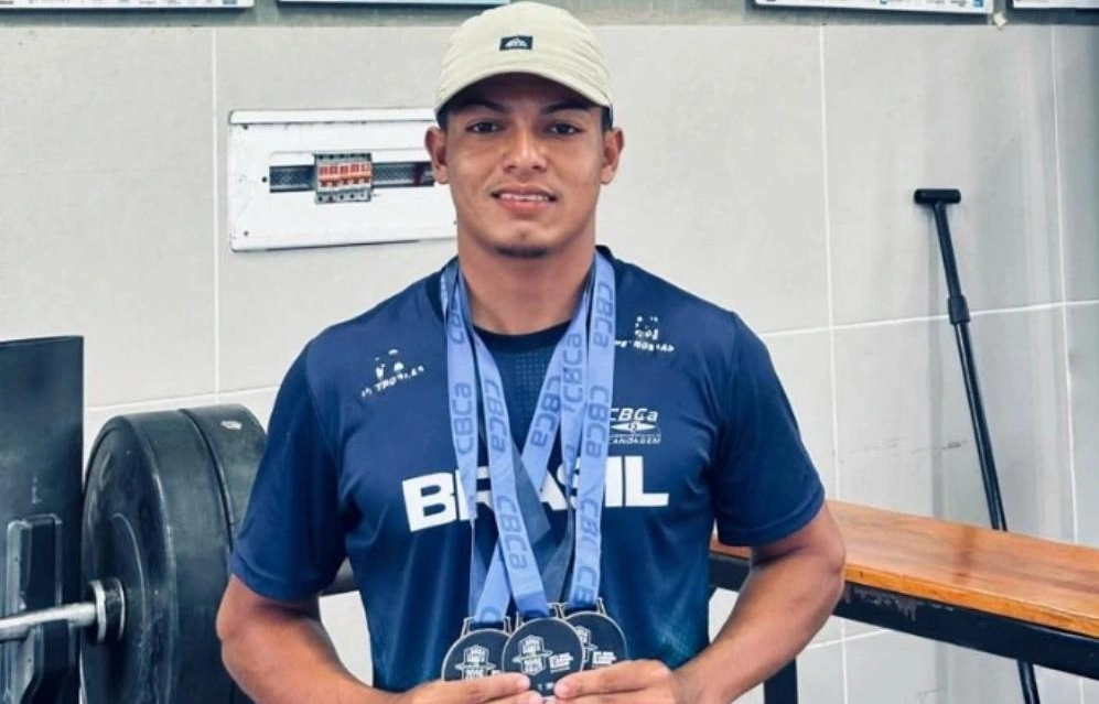 João Pedro Silva, atleta piauiense de canoagem