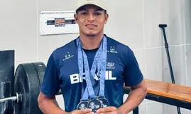 João Pedro Silva, atleta piauiense de canoagem (Foto: Ascom Secepi)