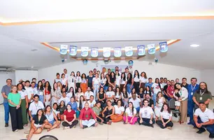 Jovens apresentaram projetos de conclusão de curso nesta quinta (25) (Foto: Geirlys Siva)