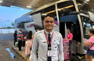 Kayque Rodoviário conquista internet ao compartilhar rotina e inspirar seguidores (Foto: Conecta Piauí)