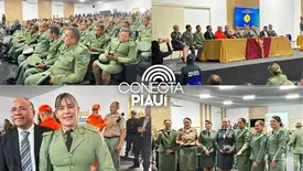 Mais de 100 oficiais concluem curso de gestão e liderança na PMPI (Foto: Reprodução)