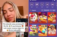 Mal saiu da prisão, influencer Letícia Ellen divulga perfil que promove 'Tigrinho'