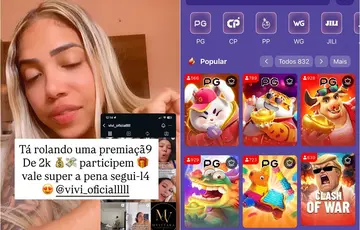 Mal saiu da prisão, influencer Letícia Ellen divulga perfil que promove 'Tigrinho'