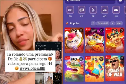 Mal saiu da prisão, influencer Letícia Ellen divulga perfil que promove 'Tigrinho'