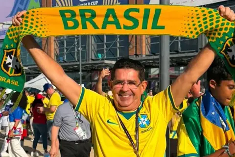 Médico piauiense Gilberto Cardoso esteve nos EUA em dia de jogo da Copa do Mundo