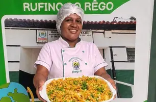 Merendeira de escola do Piauí conquista prêmio com receita de escondidinho (Foto: Reprodução)