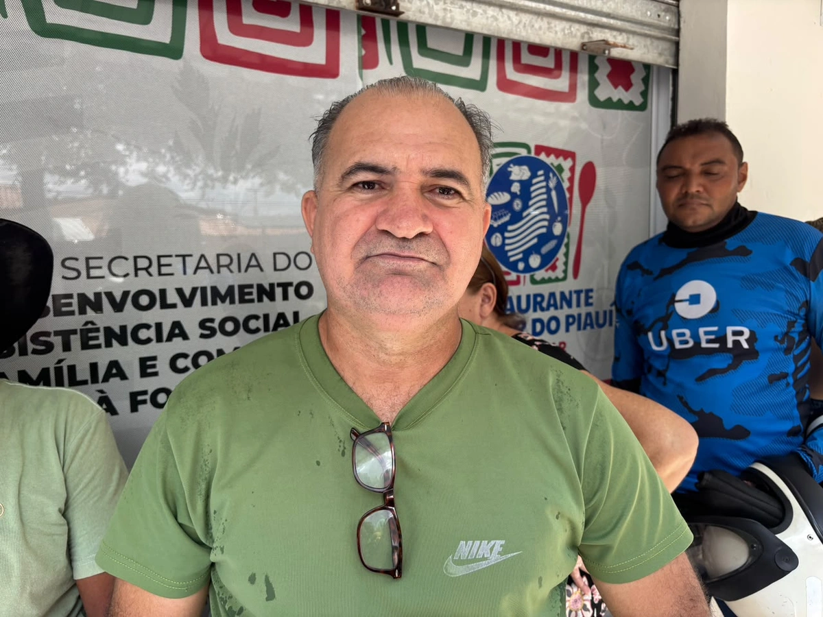 Messias Geraldo, morador do Promorar