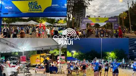 ‘Mistura Teresina’ transforma estacionamento da Câmara em espaço de cidadania (Foto: Conecta Piauí)