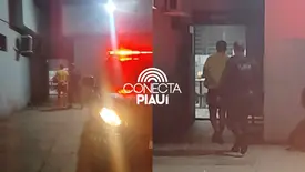 Motociclista é flagrado com placa adulterada e diz que queria evitar multas (Foto: Conecta Piauí)