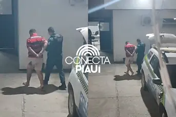 Motociclista é preso após fuga e queda durante perseguição em Teresina