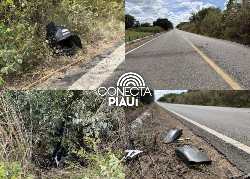 Motociclista fica gravemente ferido após colisão com carro na PI-236