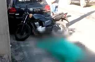 Motociclista morre após colidir com carro no bairro Piçarra, zona Sul de Teresina (Foto: Reprodução)