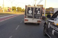 Motociclista morre após colidir contra poste em avenida de Parnaíba