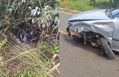 Motociclista teve perna decepada após grave colisão com carro no interior do Piauí