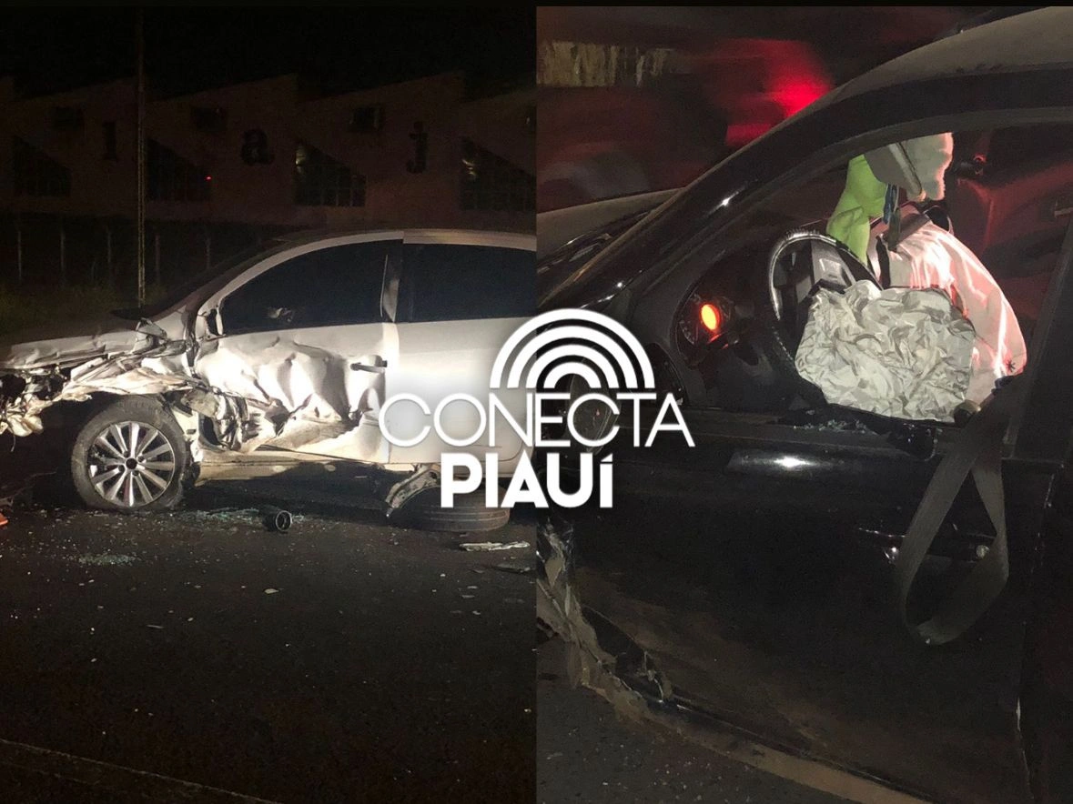 Motorista na contramão provoca colisão na BR-316 e foge a pé após acidente