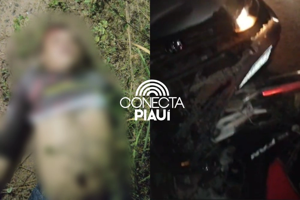 Motorista supostamente embriagado bate de frente com carro na BR em Timon