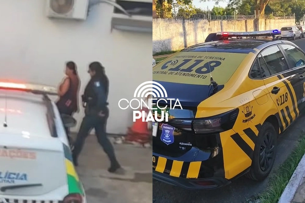 Mulher é conduzida após entregar carro a motorista sem CNH em Teresina
