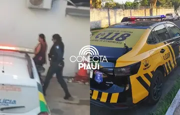 Mulher é conduzida após entregar carro a motorista sem CNH em Teresina