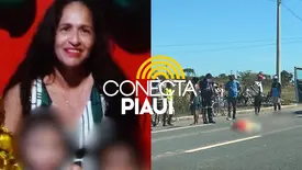 Mulher morre em grave acidente na BR-316, na entrada de Demerval Lobão (Foto: Conecta Piauí)