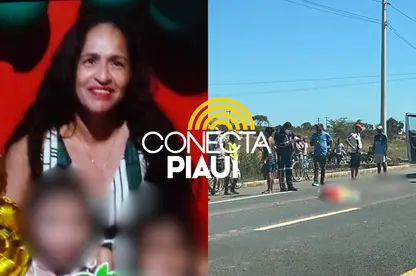 Mulher morre em grave acidente na BR-316, na entrada de Demerval Lobão