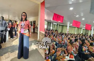 Neuma Borges representa São Raimundo Nonato em evento da CONAQ (Foto: Reprodução)