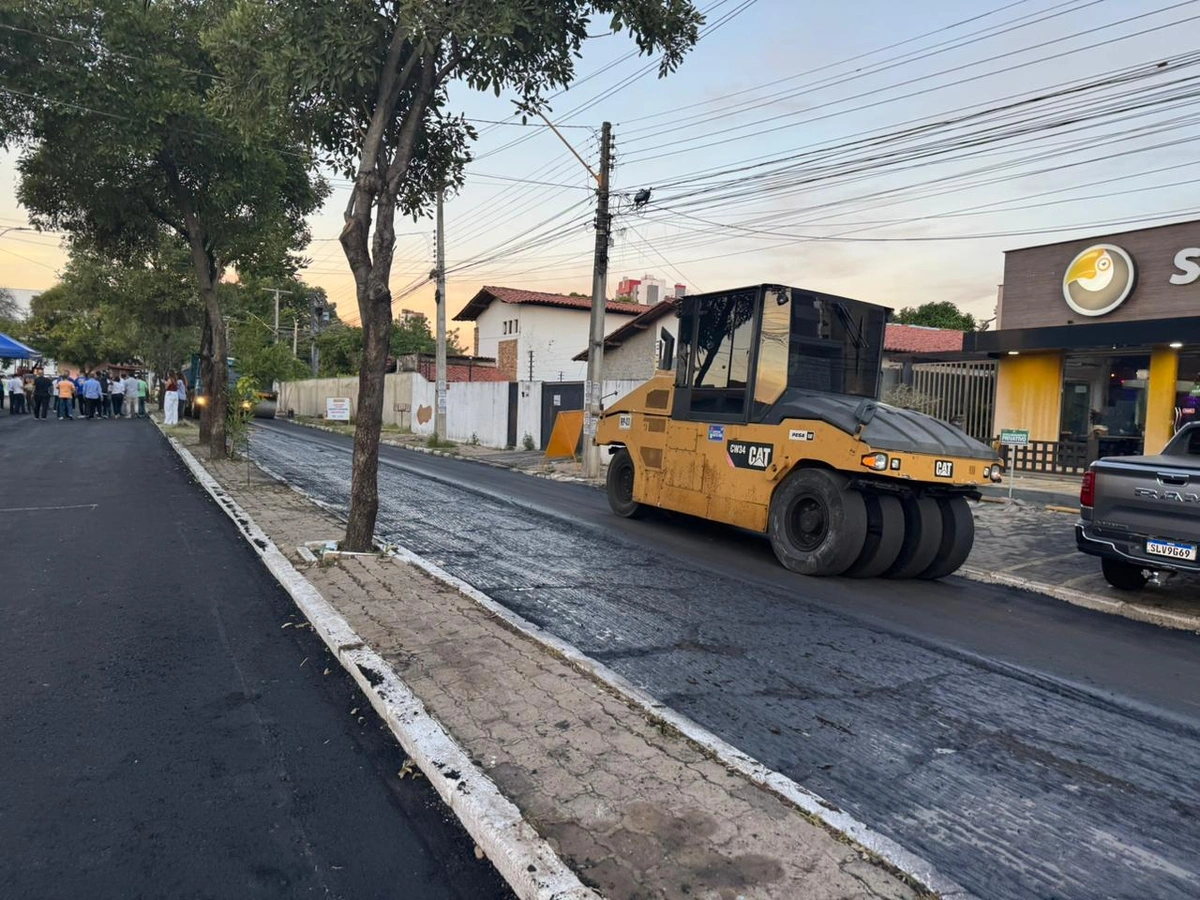 Nova etapa do Mais Asfalto leva melhorias para uma das avenidas mais movimentadas da capital