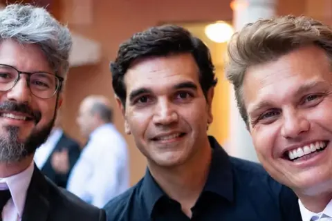 O cirurgião-dentista Marcius Vinicius Reis esteve participando de evento na Itália