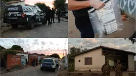 Operação mira facções criminosas no Piauí e cumpre 10 prisões em cinco cidades (Foto: Reprodução)