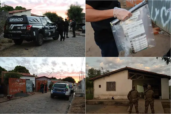 Operação mira facções criminosas no Piauí e cumpre 10 prisões em cinco cidades