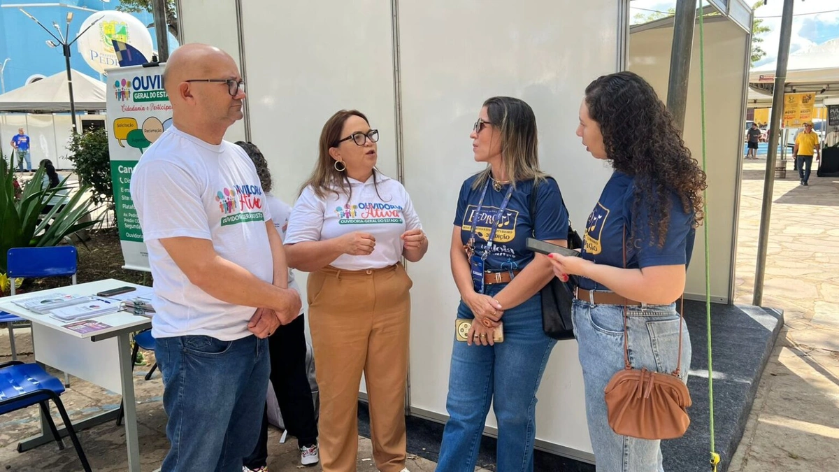 Ouvidoria na Praça fortalece cidadania e participação social no Festival de Inverno de Pedro II