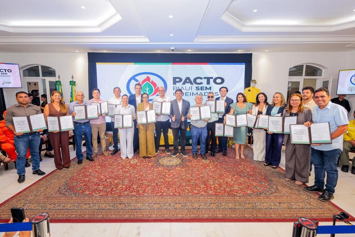 Pacto 'Piauí sem Queimadas' mobiliza 224 municípios para prevenir incêndios