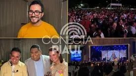 Padre Fábio de Melo emociona milhares de fiéis durante festival Piauí em Cristo (Foto: Conecta Piauí)