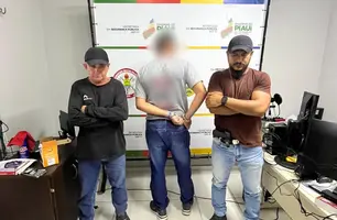 Pai é preso suspeito de estuprar a própria filha em Capitão de Campos (Foto: Divulgação/Polícia Civil)