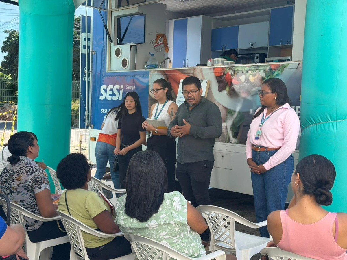 Parnaibanos participam de curso gratuito sobre alimentação saudável e aproveitamento de alimentos