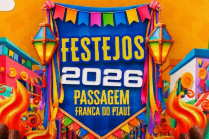 Passagem Franca do Piauí divulga programação dos Festejos 2026; confira