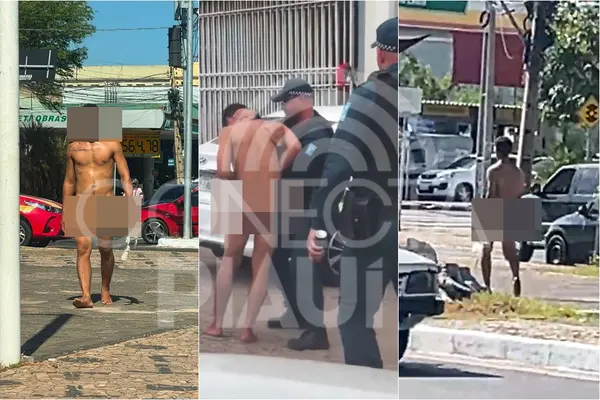 'Peladão' é detido após desfile com bíblia na mão no Centro de Teresina