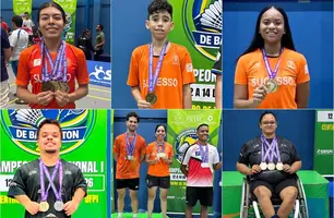Piauí conquista 97 medalhas no Campeonato Regional de Badminton e Parabadminton (Foto: Ascom Secepi)