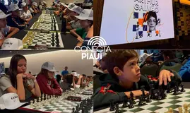 Piauí sedia maior Festival de Xadrez com 240 talentos de 25 cidades (Foto: Conecta Piauí)
