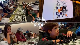Piauí sedia maior Festival de Xadrez com 240 talentos de 25 cidades (Foto: Conecta Piauí)