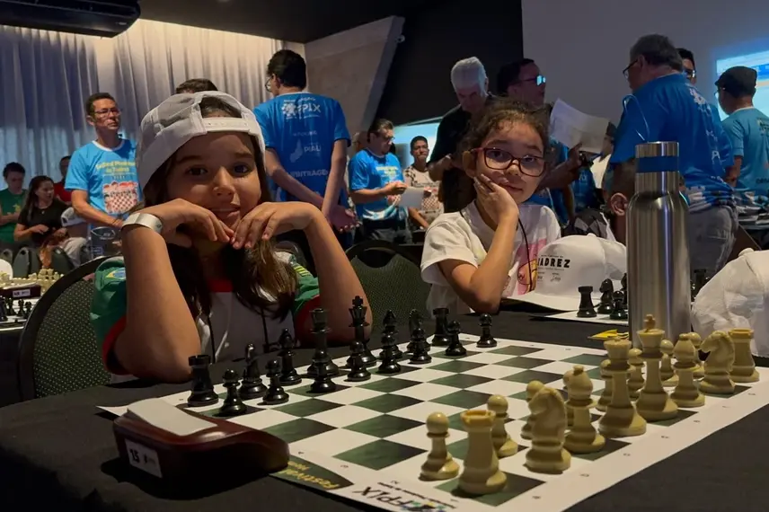 Piauí sedia maior Festival de Xadrez com 240 talentos de 25 cidades