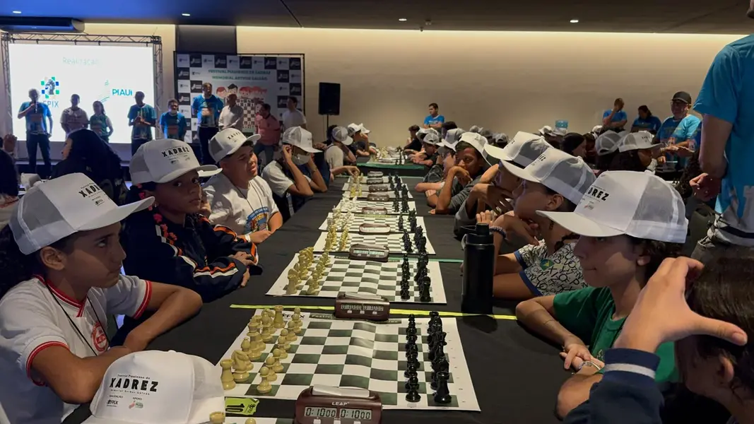 Piauí sedia maior Festival de Xadrez com 240 talentos de 25 cidades