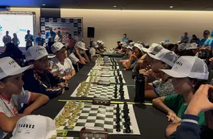 Piauí sedia maior Festival de Xadrez com 240 talentos de 25 cidades (Foto: Conecta Piauí)