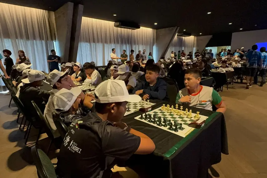 Piauí sedia maior Festival de Xadrez com 240 talentos de 25 cidades