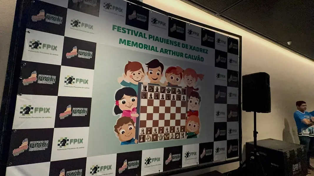 Piauí sedia maior Festival de Xadrez com 240 talentos de 25 cidades