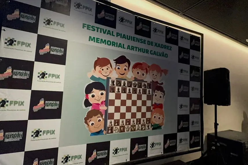 Piauí sedia maior Festival de Xadrez com 240 talentos de 25 cidades