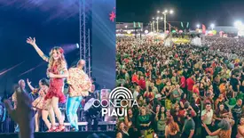 Picos Cidade Junina reúne mais de 40 mil pessoas na noite de abertura (Foto: Reprodução)