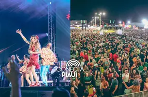 Picos Cidade Junina reúne mais de 40 mil pessoas na noite de abertura (Foto: Reprodução)