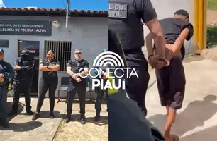 Polícia Civil prende suspeito de tráfico e apreende adolescente em Altos (Foto: Reprodução)