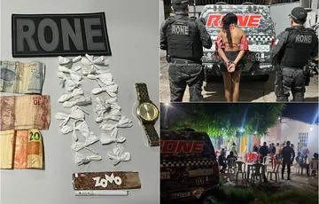 Polícia Militar prende mulher por tráfico de drogas na zona Norte de Teresina