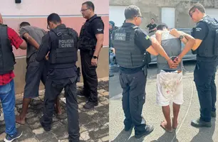 Polícia prende suspeitos de arrombar e furtar casas na zona Leste de Teresina (Foto: Divulgação/Polícia Civil)
